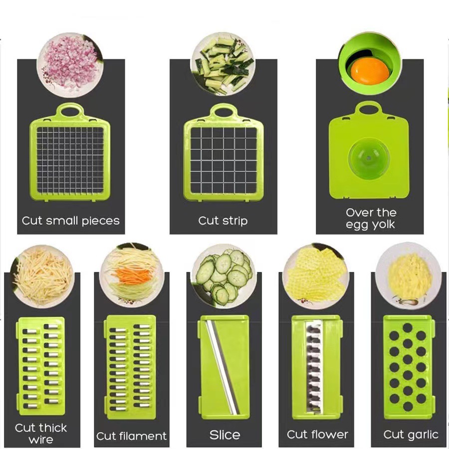 Multi-functional Kitchen Vegetable Cutter Potato Slicer Dicer Grater Slicer Machine