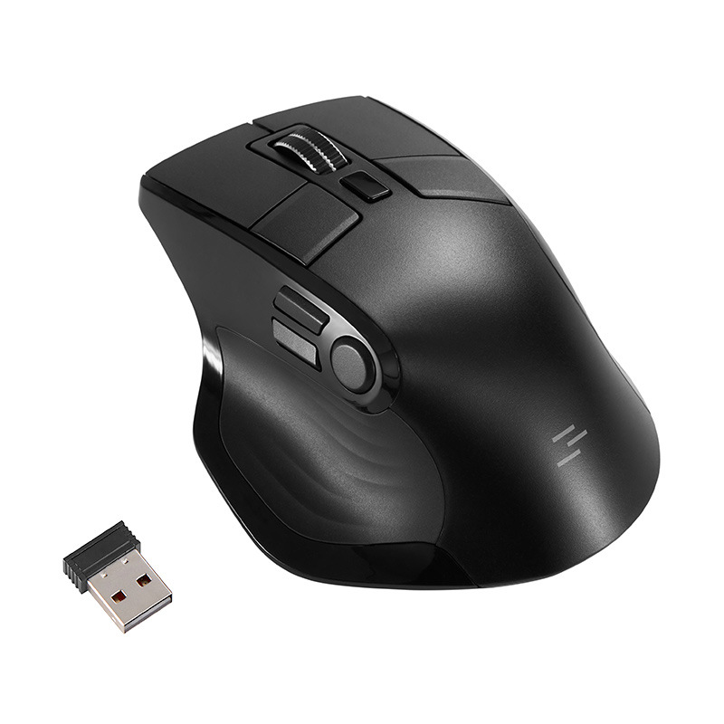 Japan SANWA silent mouse wireless bluetooth dual mode ergonomic 5 button customizable USB-C charging monitor