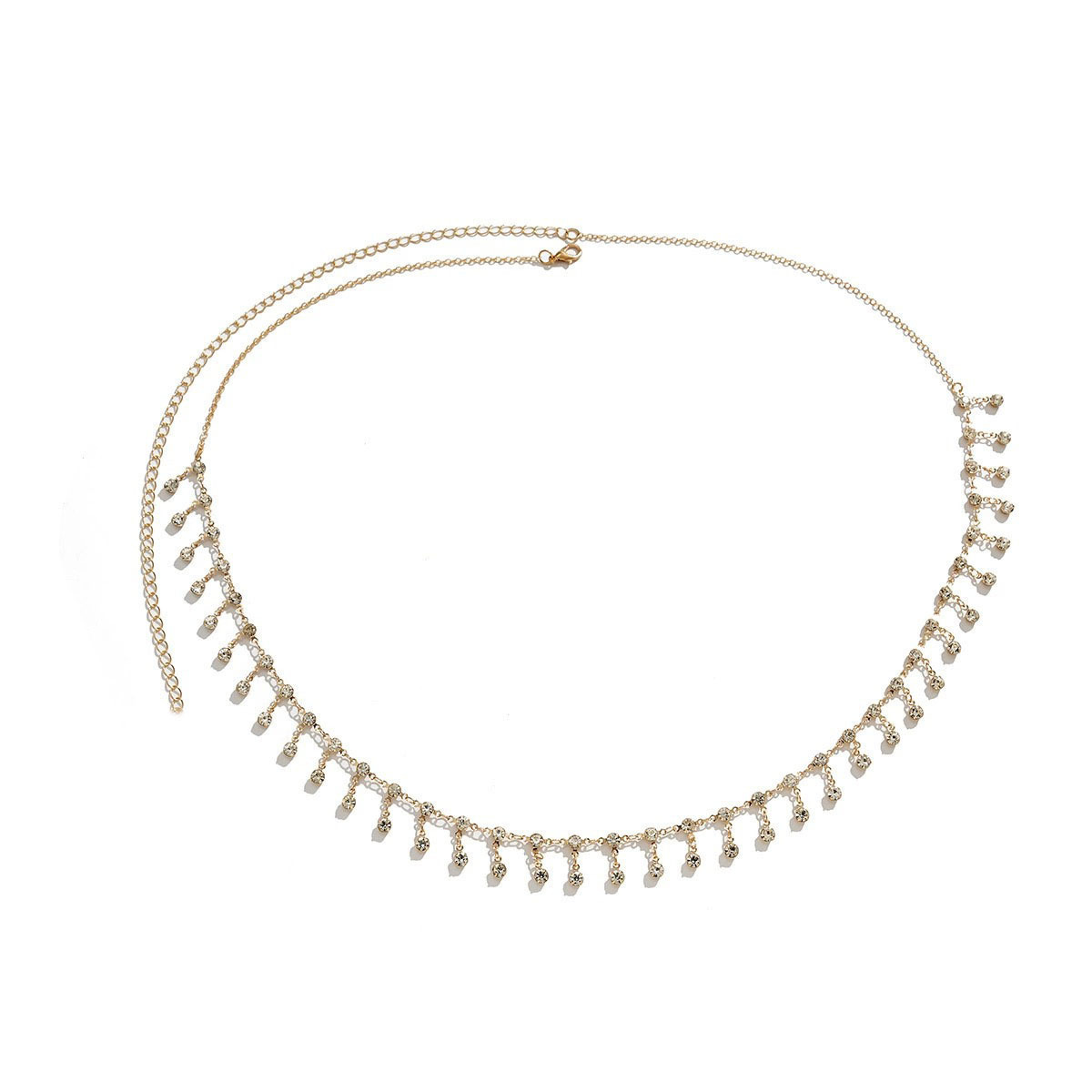 Bohemian Summer Beach Shell Waist Chain Seaside Travel Imitation Pearl Starfish Conch Pendant Body Chain