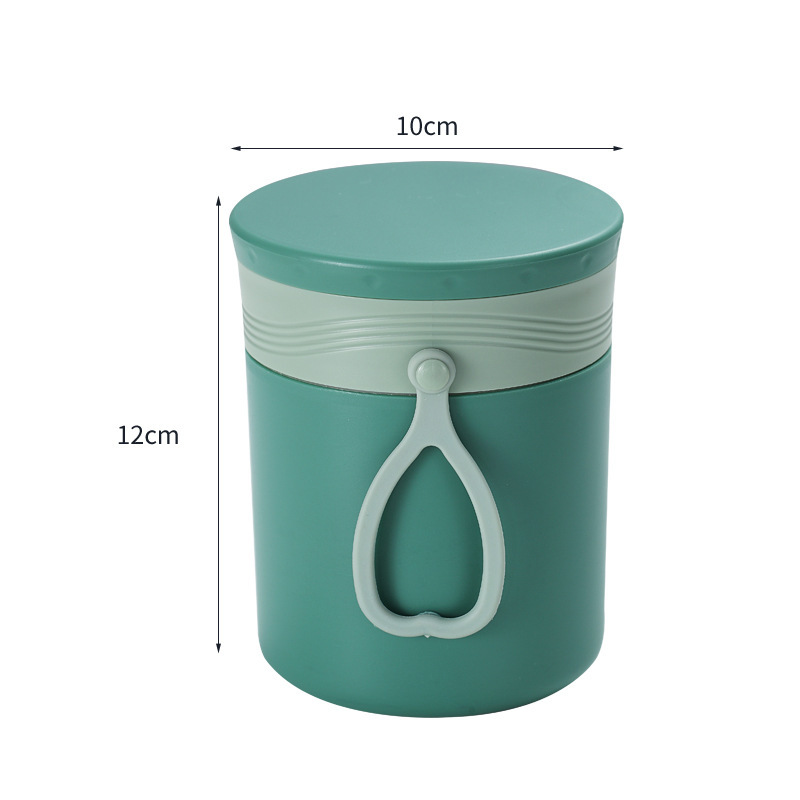 Insulated lunch box, 304 stainless steel food-grade soup cup, portable for students and office workers, small breakfast cup, porridge cup, milk cup
