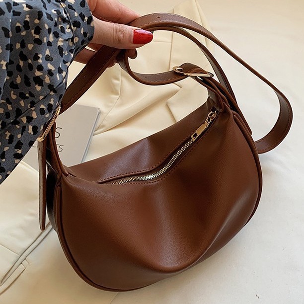 Niche Small Bag Women Bag 2024 New Casual Single Shoulder Crossbody Bag 2025 Dumpling Bag