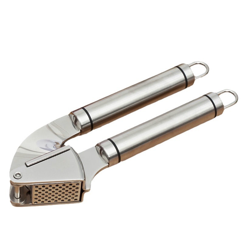 Stainless Steel 304 Garlic Press Manual Garlic Mincer Kitchen Garlic Peeler