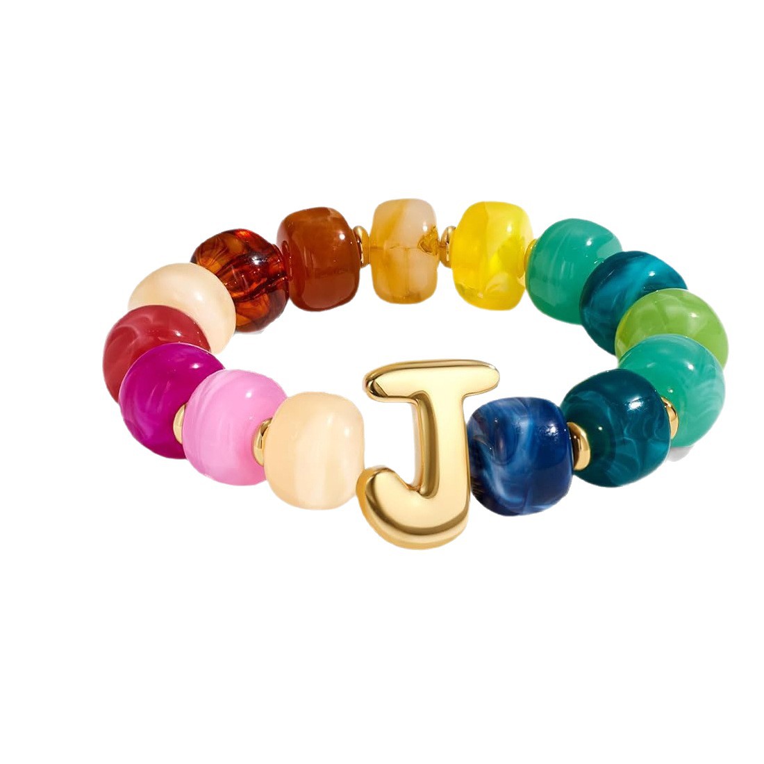 Acrylic Oval Stitching Bracelet Simple Casual Bracelet Niche Women's Jewelry
