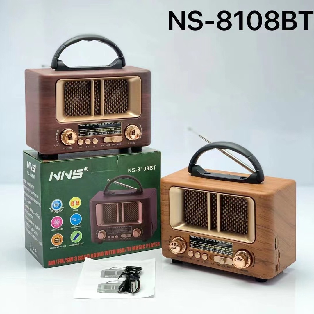 New Wireless Bluetooth Speaker Mini Portable Mobile Phone Bass Outdoor Small Audio Radio