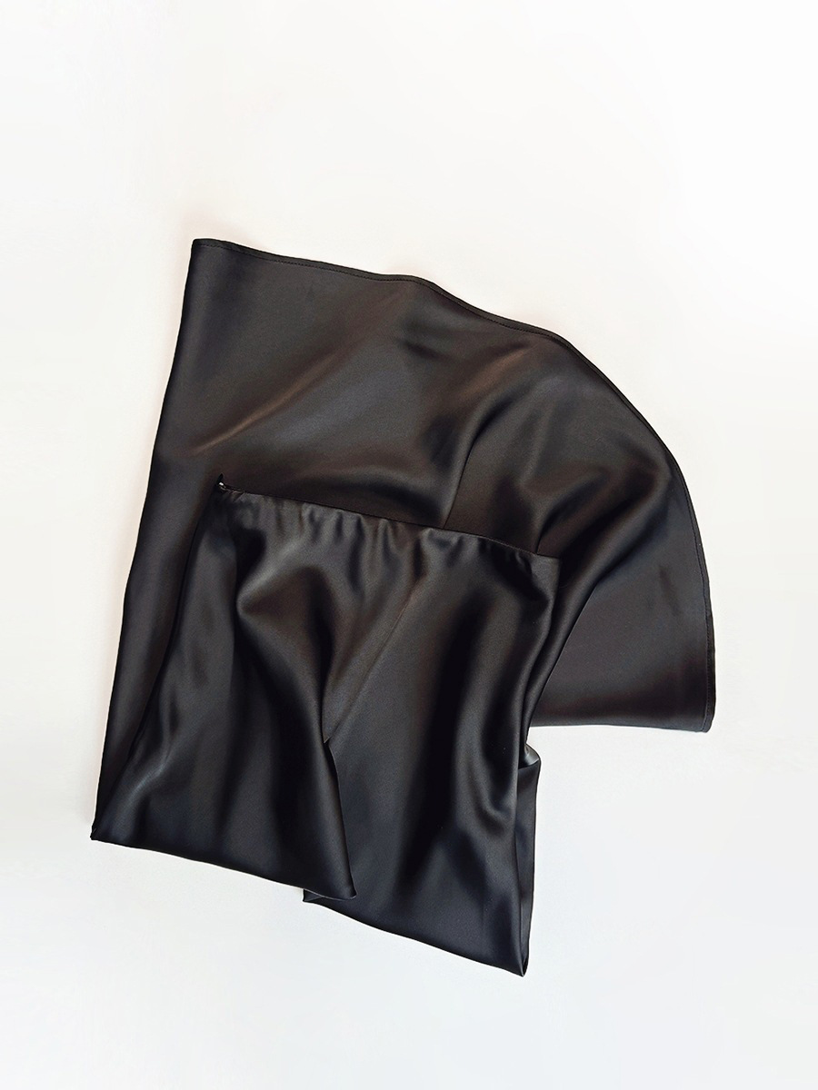 3XL · 黑色长款