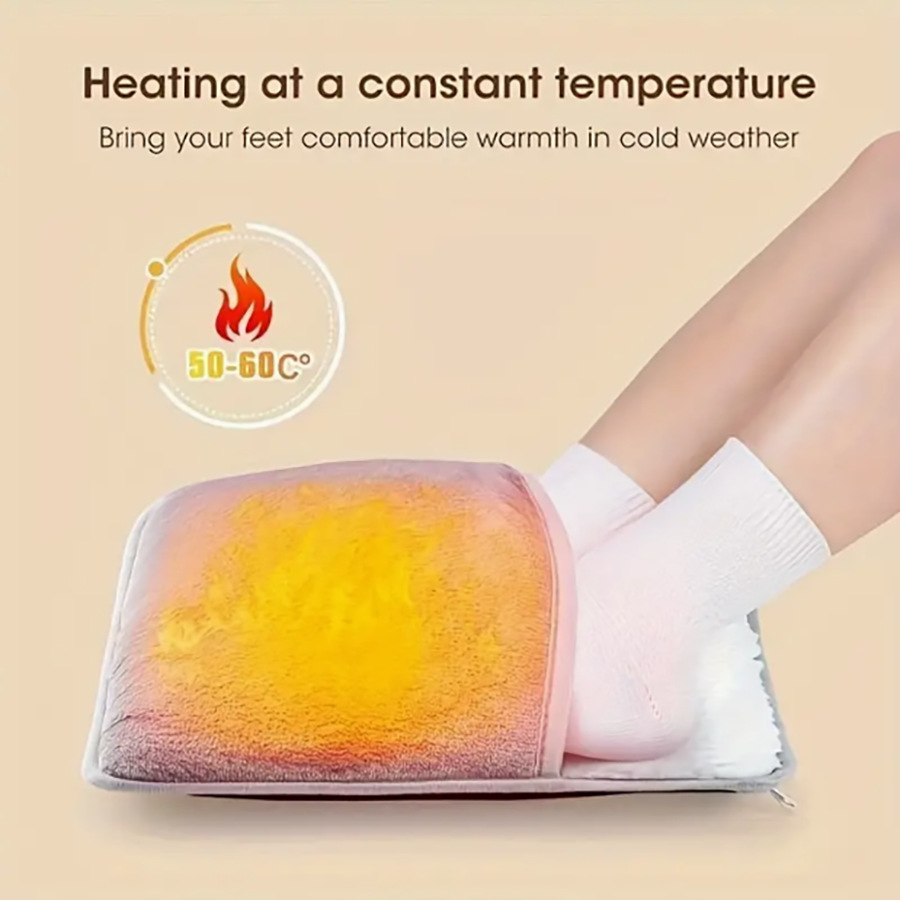 Waterless Hand Warmer Constant Temperature Heating Foot Warmer USB Home Electric Heating Pad Electric Heating