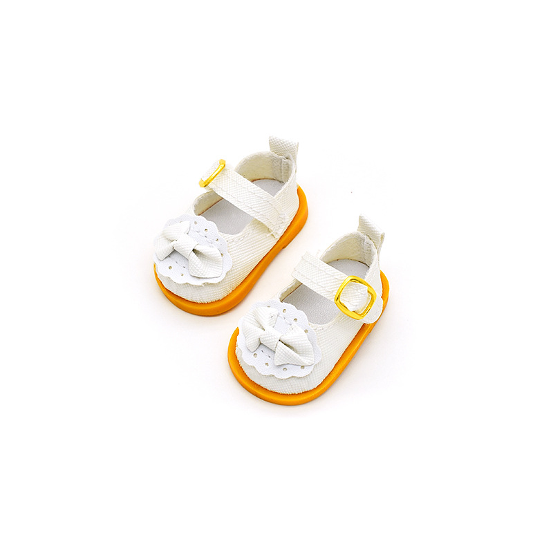 20cm Cotton Doll Shoes Star Doll Leather Shoes Doll Clothes Changing Accessories No Attribute Butterfly Princess Shoes