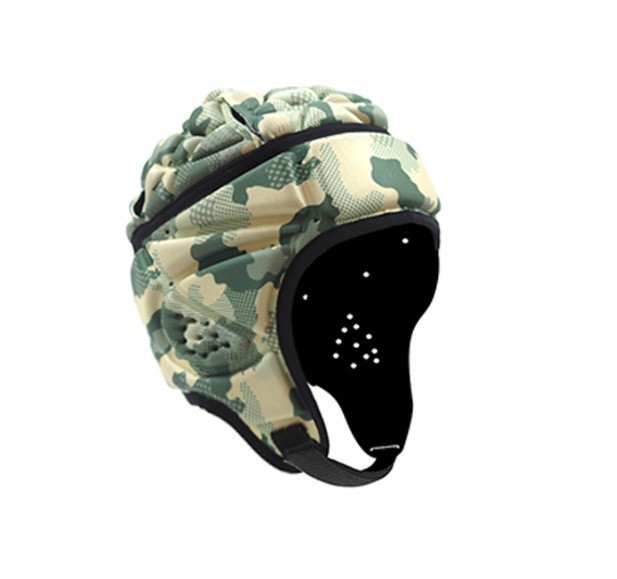 Youth Children American Football Helmet Goalkeeper Protective Soft Cap Keeper Head EVA Protective Helmet