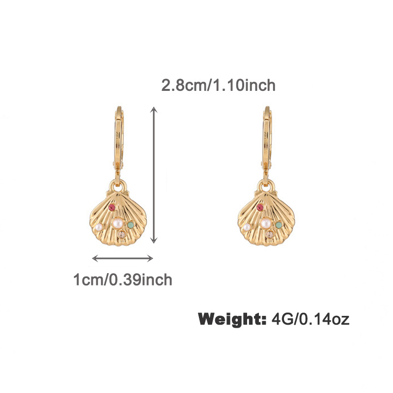 Kenjie original new colorful pearl shell handmade beaded necklace for women earrings