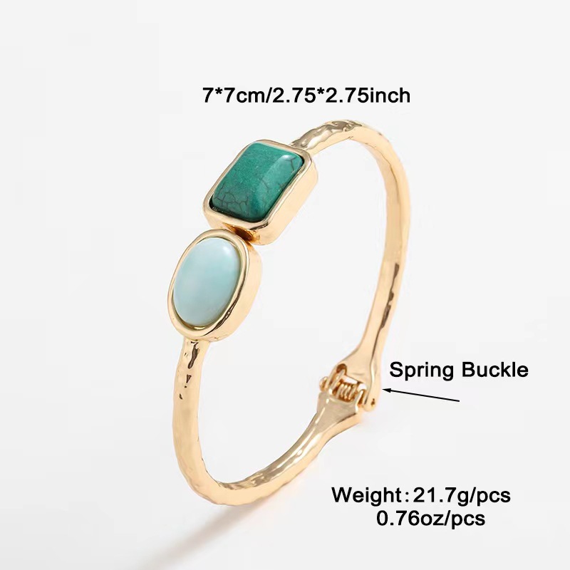Kenjie vintage-style bracelet design trendy imitation jewelry turquoise tiger eye bracelet