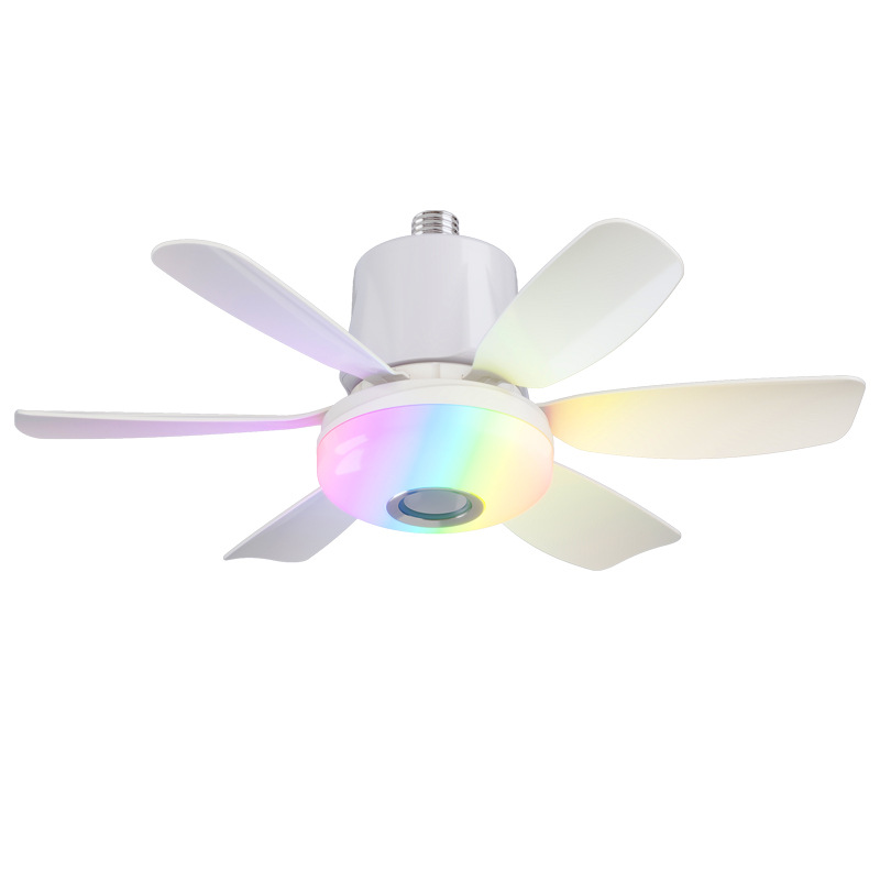 2026 LED Fan Light Bedroom Dining Room Ceiling Fan Light Fan Lighting Fixture EU Certified Fan Light