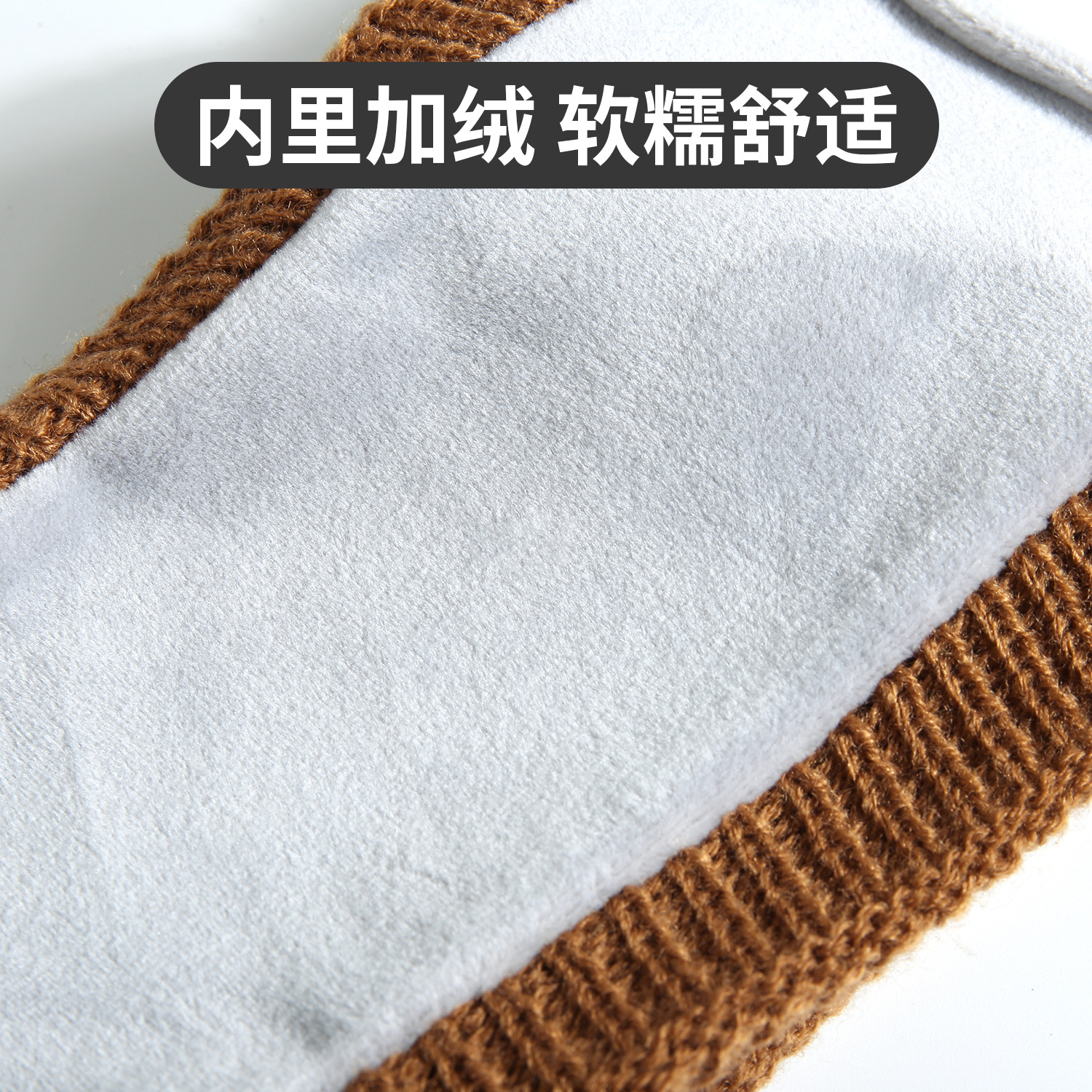 Knitted Headband Hairband Warm Sports Headband Women Autumn Winter Headwrap Headband Fleece-Lined Plaid Postpartum Hair