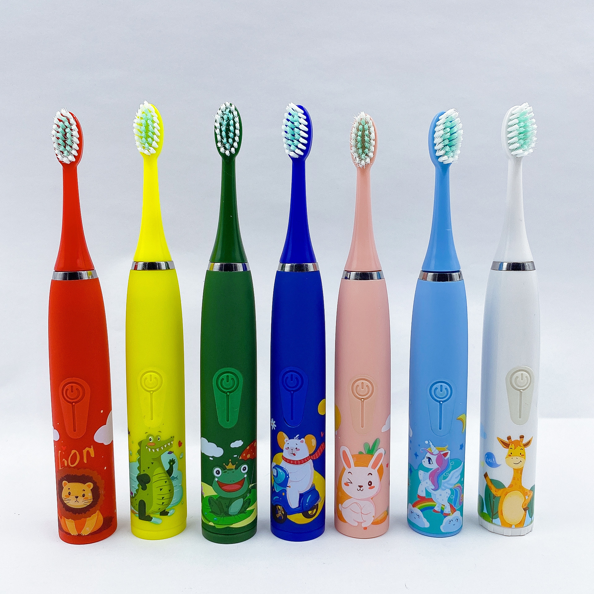 Cartoon Kids Toothbrush Replacement Brush Head Soft Bristle Tooth Protection Gum Ultrasonic Smart Toothbrush Head