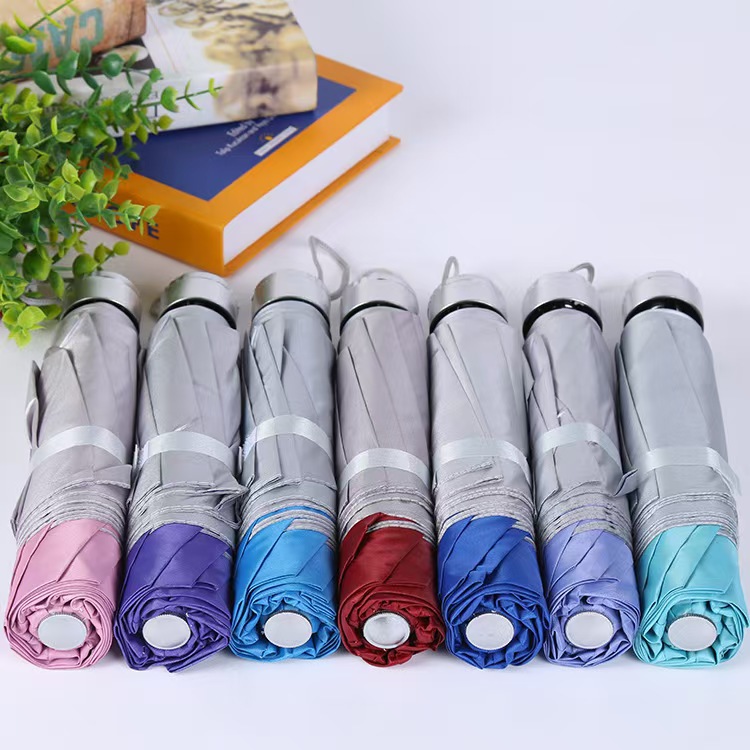 Flowers in Rain Summer Sunshade Umbrella Sun and Rain Dual-Use Manual Umbrella Sunscreen Sunshade Umbrella Folding Umbrella Sun Umbrella