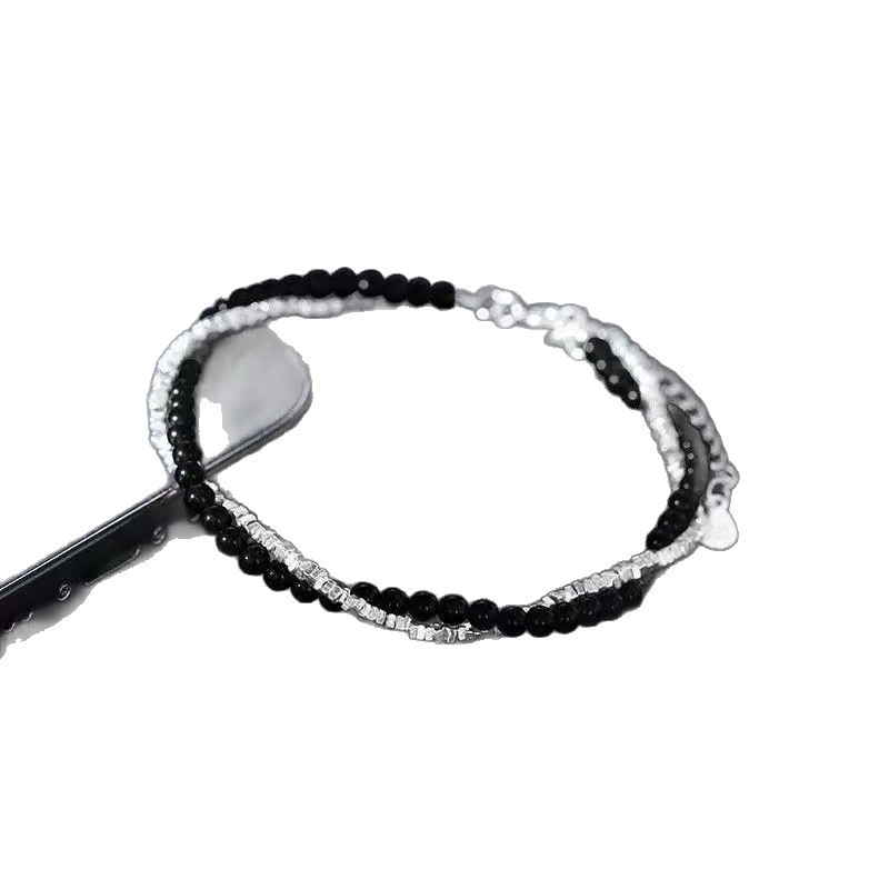 Silver Fragment Bracelet Men's Niche Girlfriend Bracelet Sweet Exquisite Jewelry
