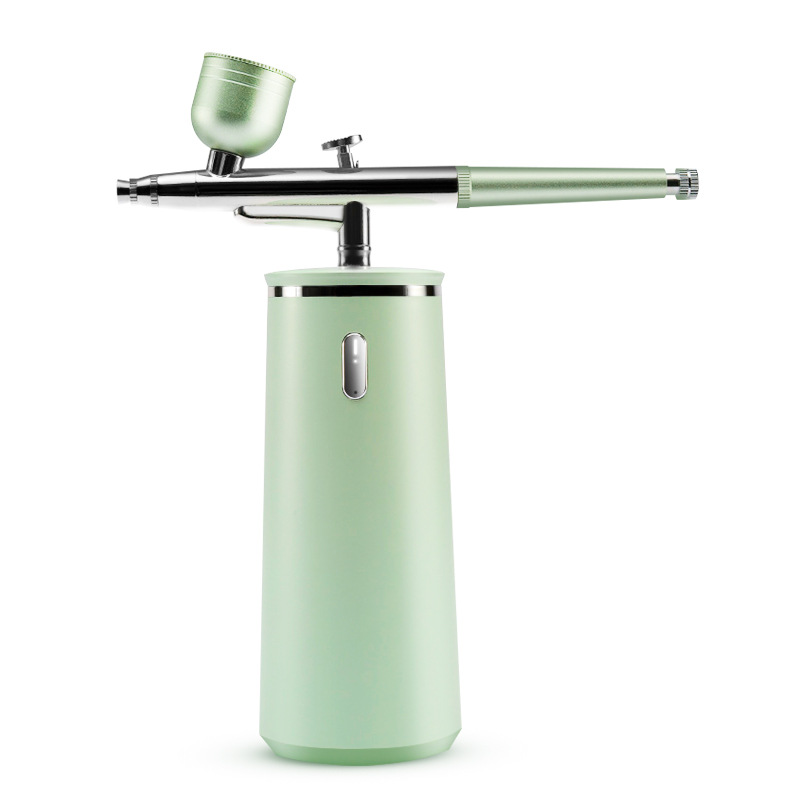 Facial Essence导入 Beauty Salon Hydrating Device Handheld Home Spray Water Light Machine Nano High Pressure Oxygen Injection Instrument