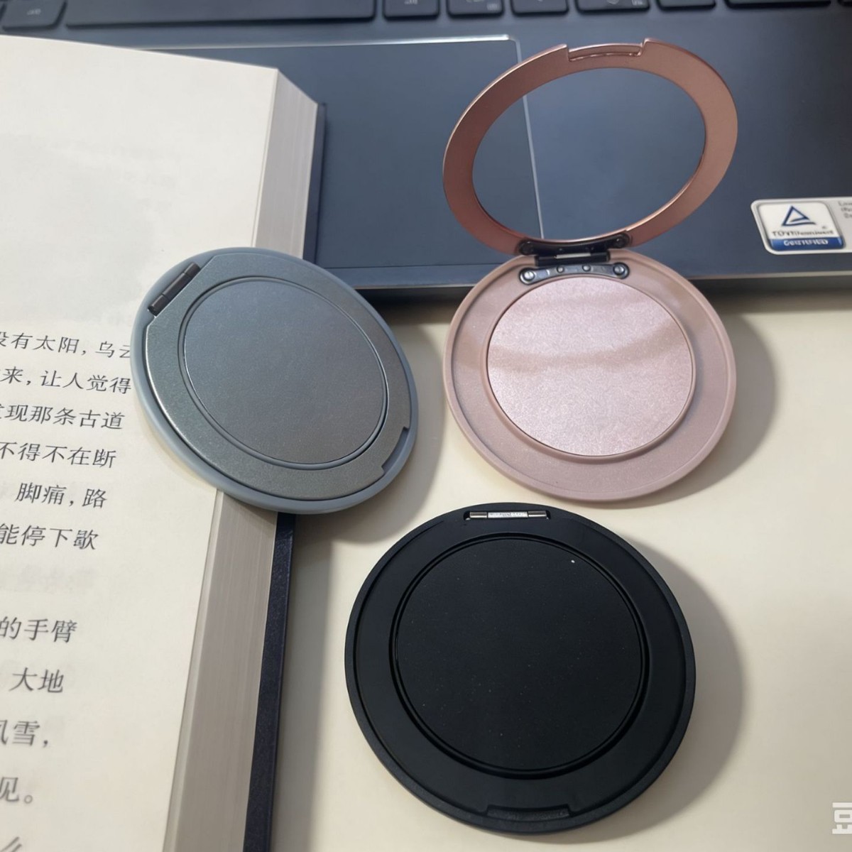 Magnetic invisible stand suitable for phone case stand adhesive phone stand round stand thin magnetic