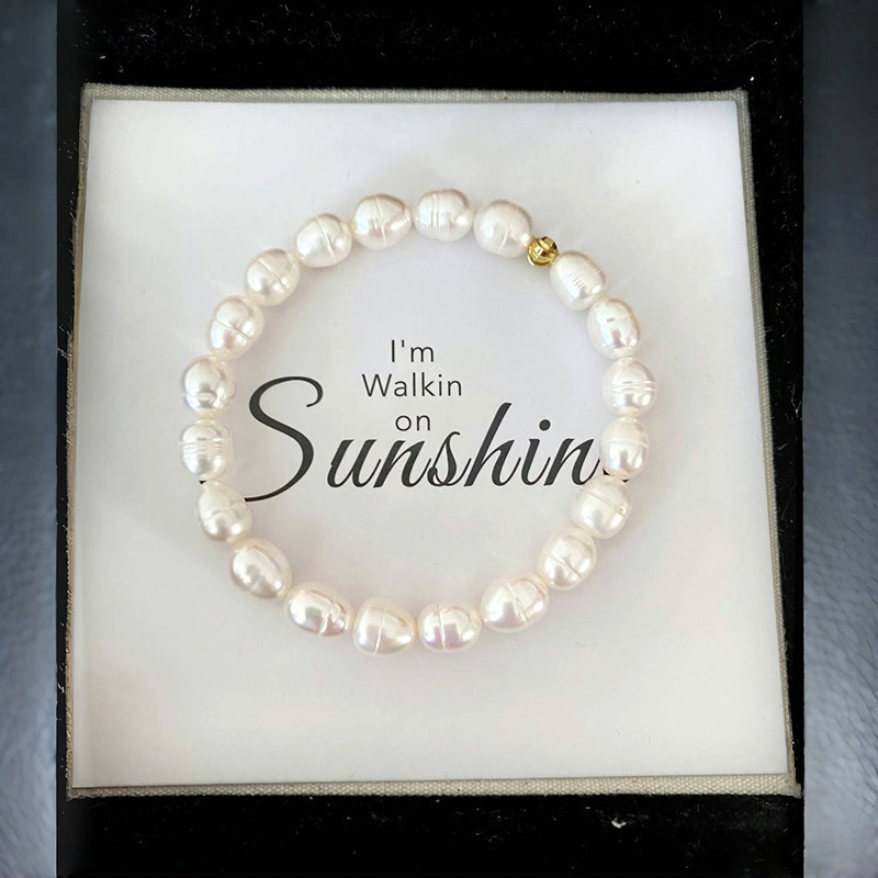 Natural Freshwater Pearl Bracelet for Women, Gift for Best Friend