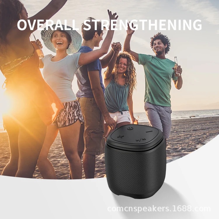 Desktop Wireless Bluetooth Speaker, Mini Co-Resonance Speaker, Living Room Surround Sound, Portable, Pair, Outdoor