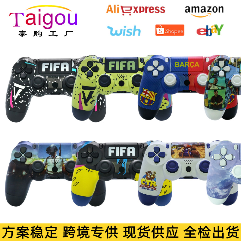 .P4. Wireless Bluetooth. Dual motor. Six-axis vibration with light controller. Stable solution. P4 game controller