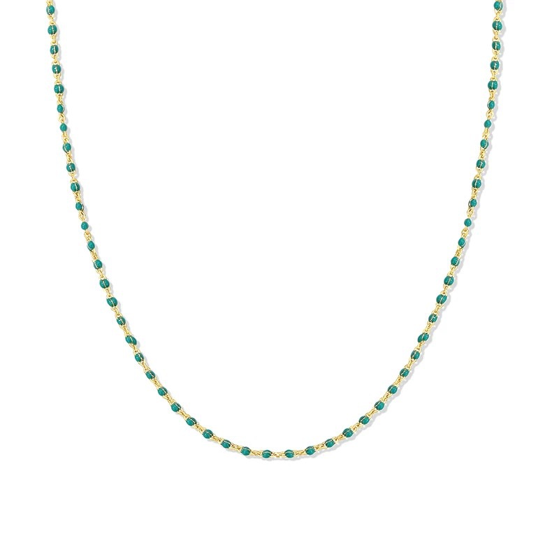 Mermaid tears S925 sterling silver necklace women's niche accessories collarbone chain pearl neck chain