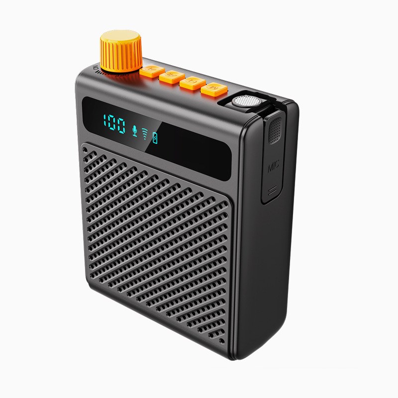 Little Bee Wireless Portable Amplifier, Super Loud Speaker, Anti-Howling Clip-on Amplifier