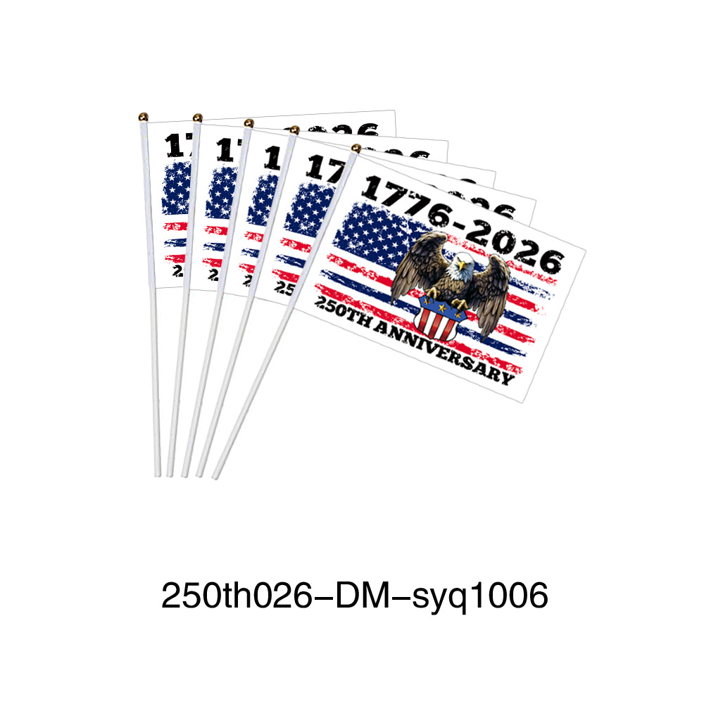 250th026-DM-syq1006 · 【20个】pp旗杆14*21cm