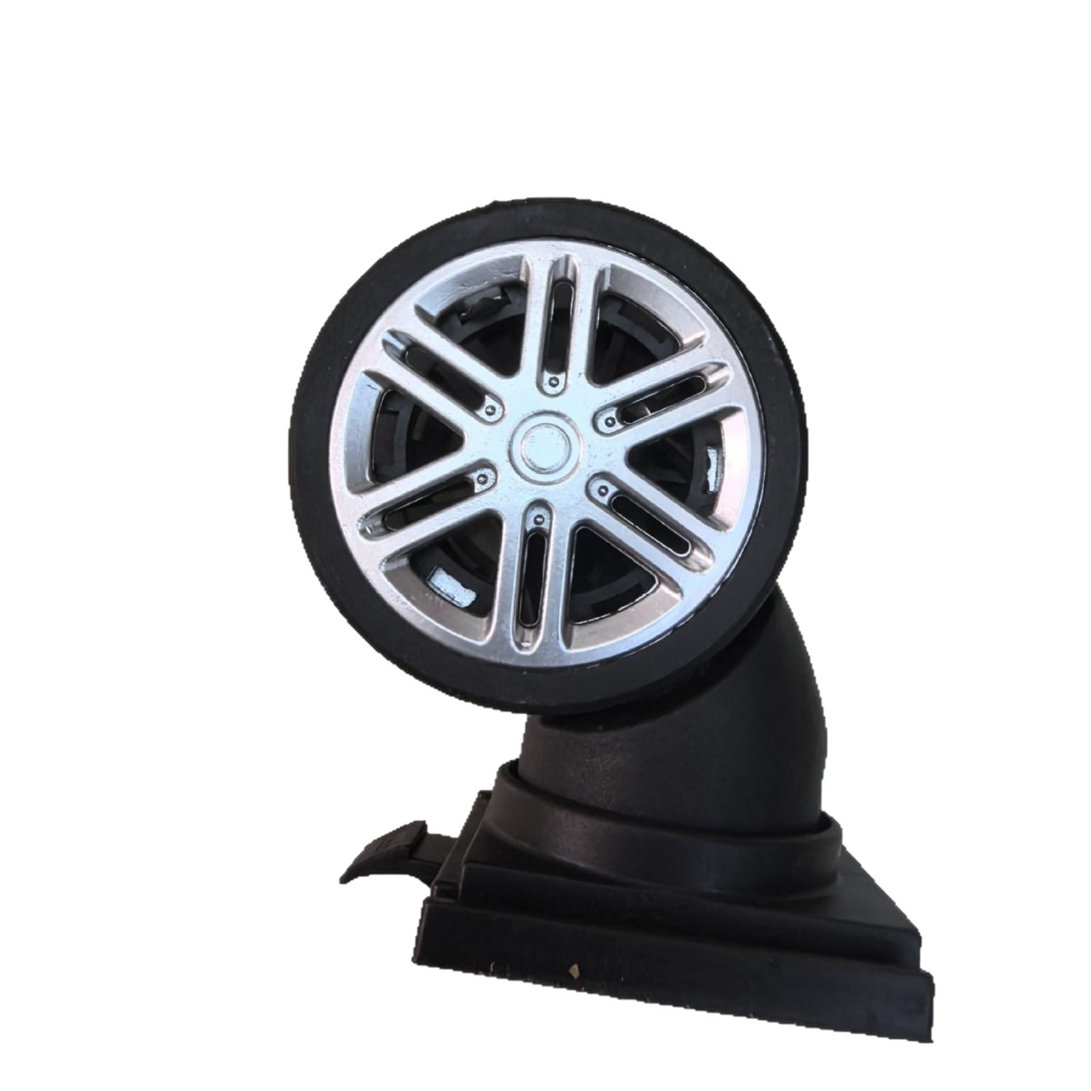 Universal wheel luggage accessories silent detachable universal double row wheels shock-absorbing brake