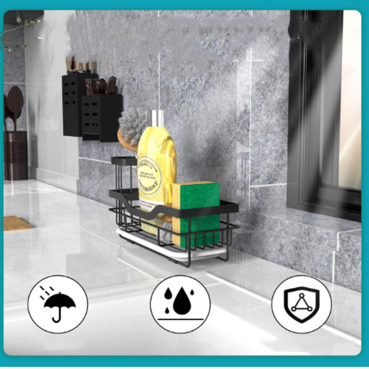 Dedicated kitchen sink supplies, household dishcloth, sponge drain rack, storage rack