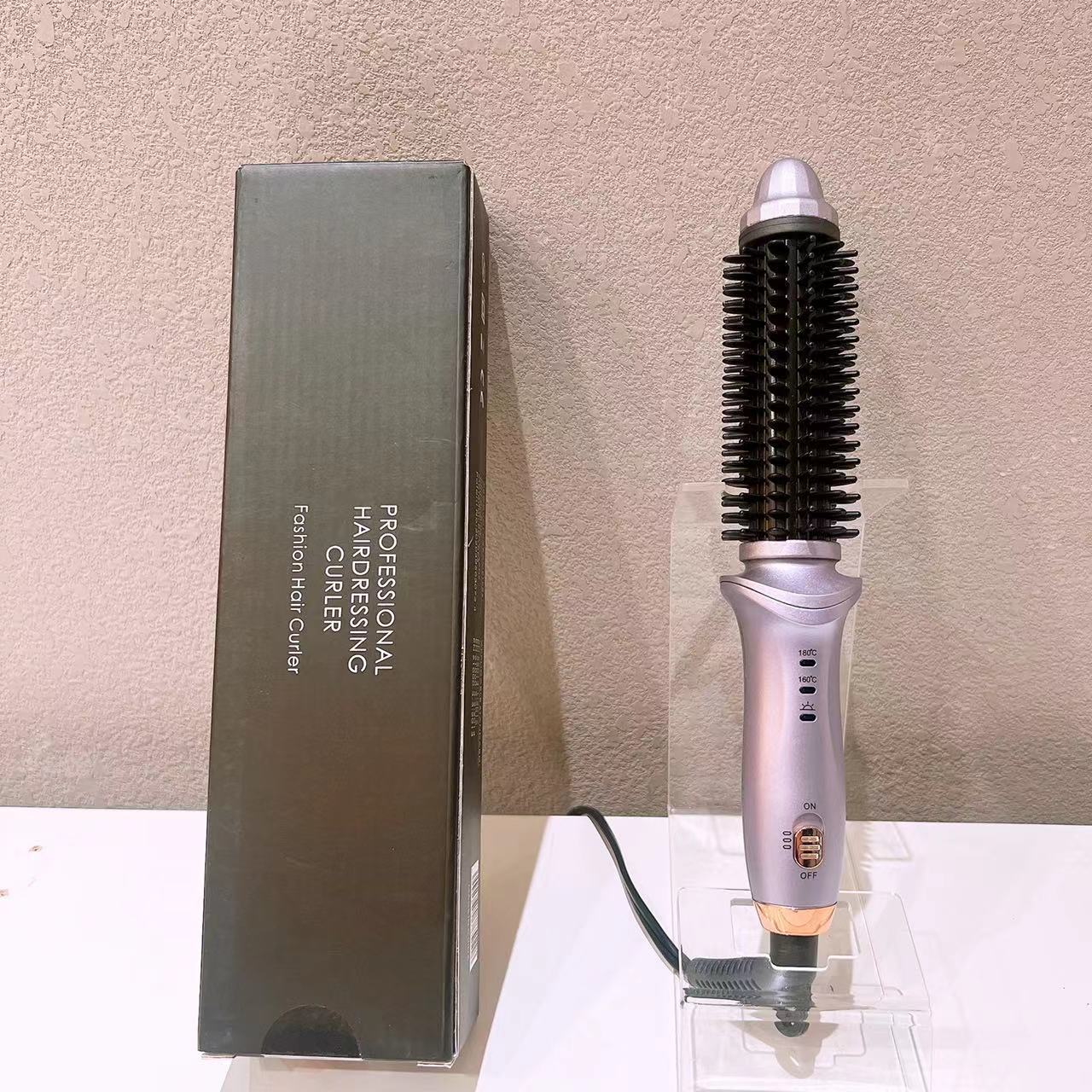 New Hot Air Comb Electric Curling Iron Household Hair Straightener Two-in-one Negative Ion Hair Straightening Comb Wet and Dry Use