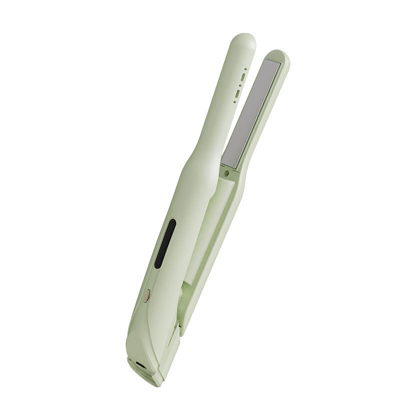New Multifunctional Hair Straightening Clip Charging Wireless Straightening Comb Straight and Curl 2-in-1 Straightener