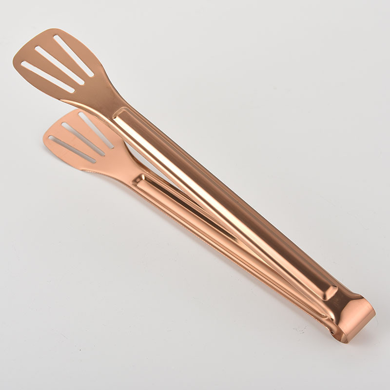 Food-Grade Stainless Steel Large Fish Frying Clip Extended BBQ Grilling Bread Clip Buffet Food