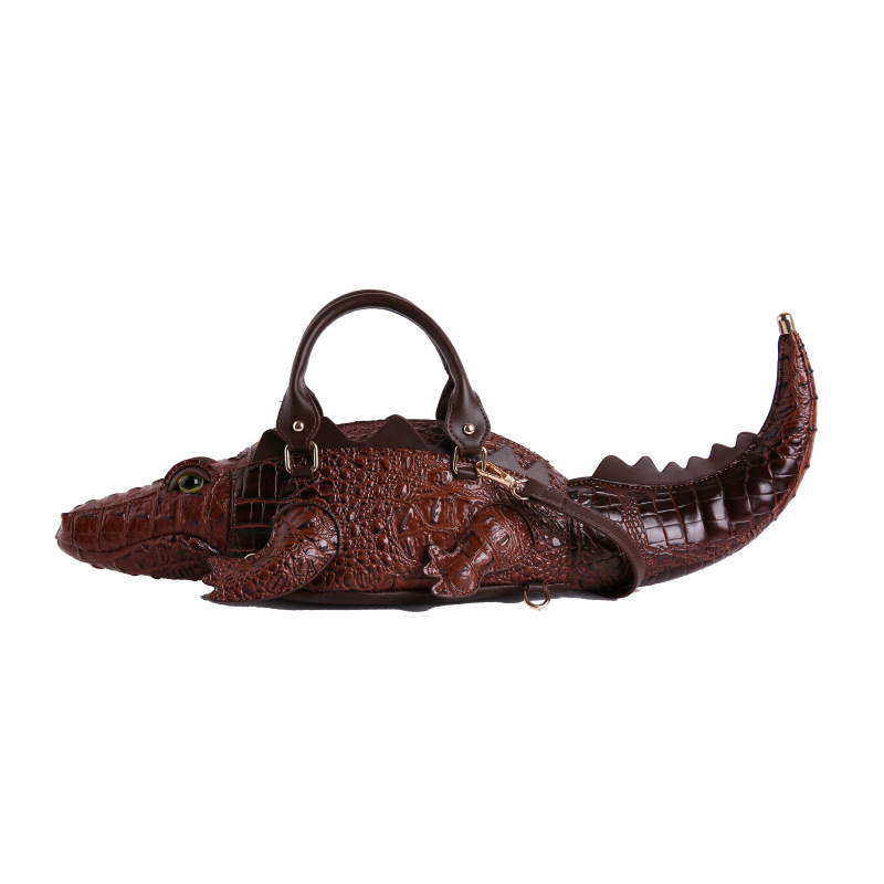 Novelty Handle Bag Shoulder Bag 2025 3D Crocodile Bag Crossbody Bag