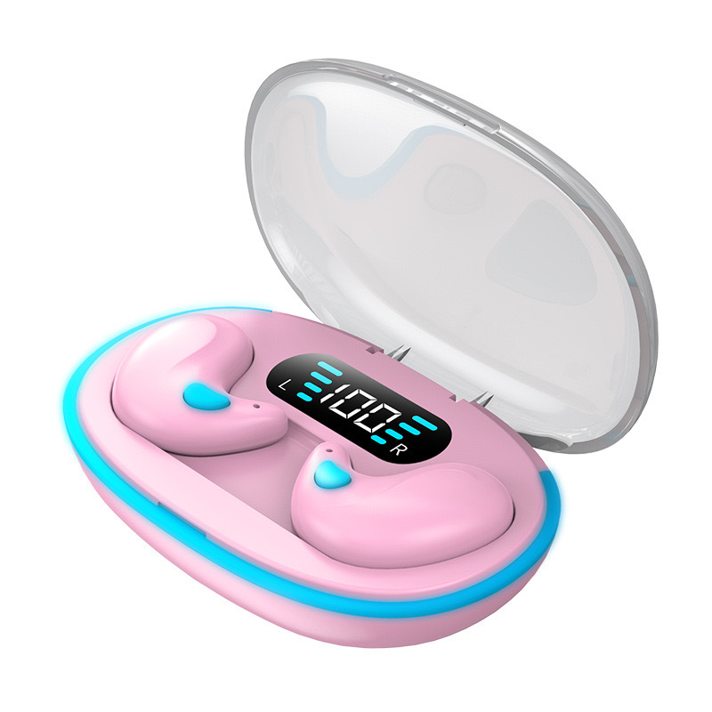 x55 sleep bluetooth headset mini noise-canceling bone conduction ultra-long battery life large capacity sports earphones