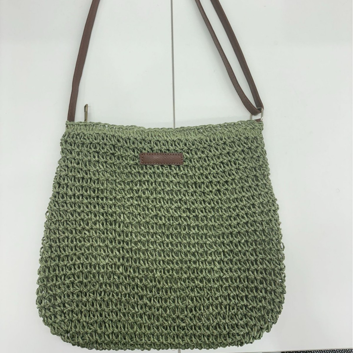 Summer Large Capacity Single Shoulder Straw Woven Bag New Handwoven Crossbody Bag Women's Vacation Beach Bag
