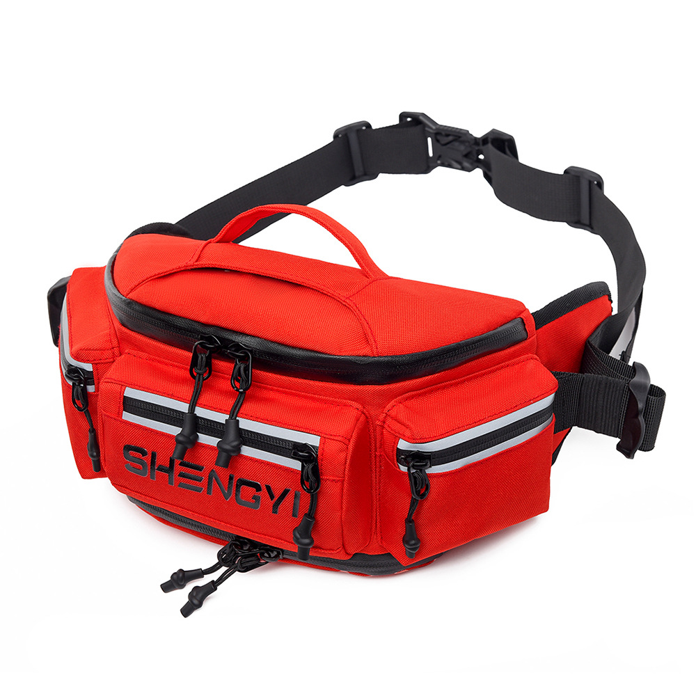 New Style Waist Bag Motorcycle Riding Chest Bag Men Waterproof Backpack Crossbody Bag Customizable LOGO
