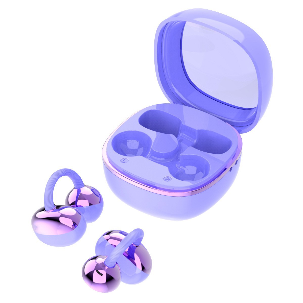 New clip-on ear Bluetooth earphones Q11 wireless 6.0 open low latency sports smart mini bone conduction earphones
