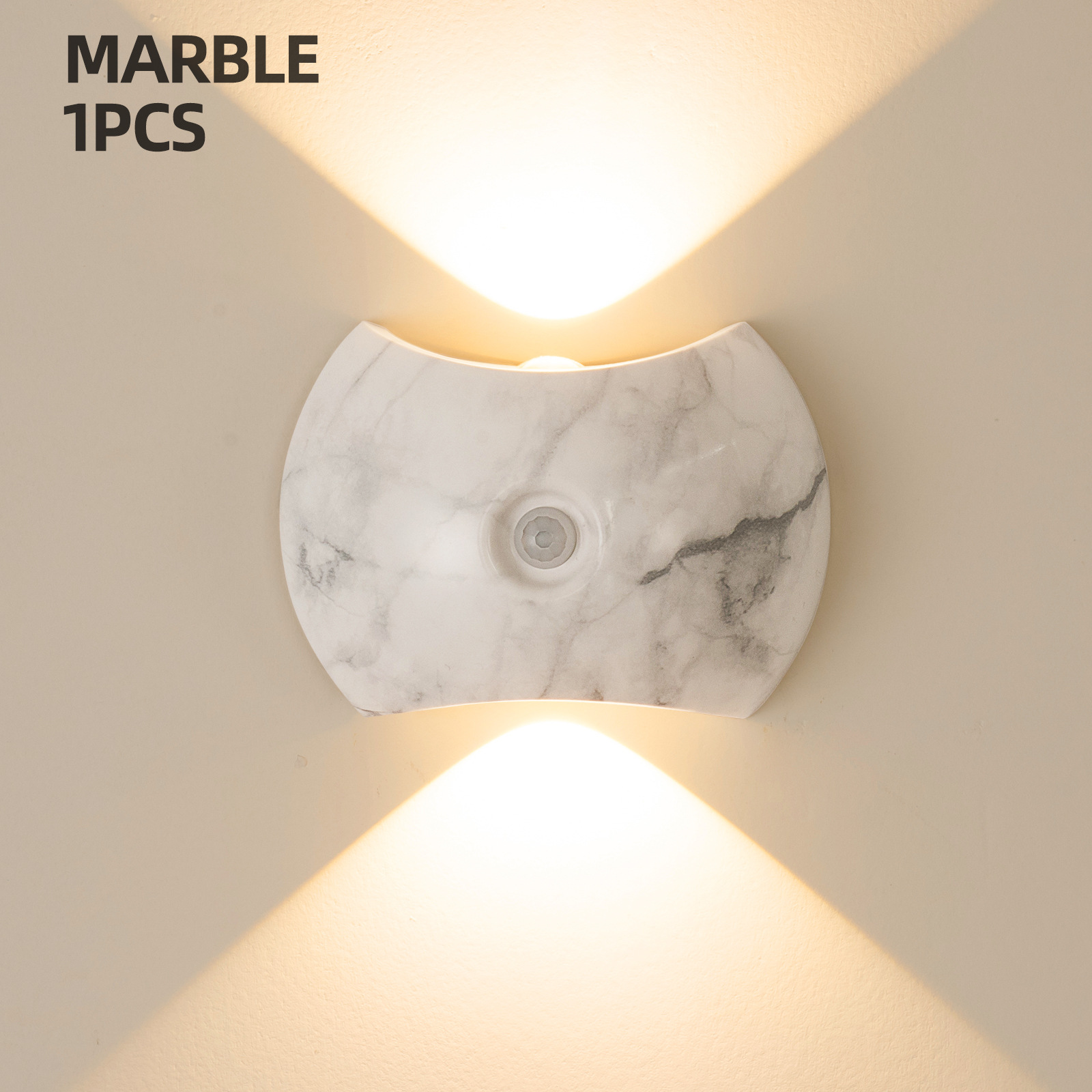LED Magnetic No Wiring No Drilling Wall Light Charging Bedroom Bedside Human Body Induction Atmosphere Light