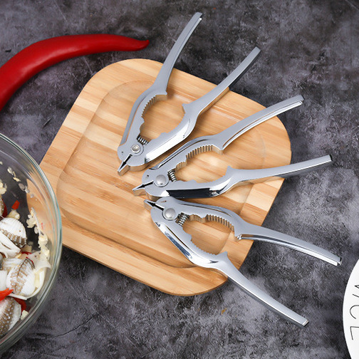 Blood clam opener, blood clam pliers, crab clip, blood clam opener, raw marinating tool, multifunctional zinc alloy nutcracker
