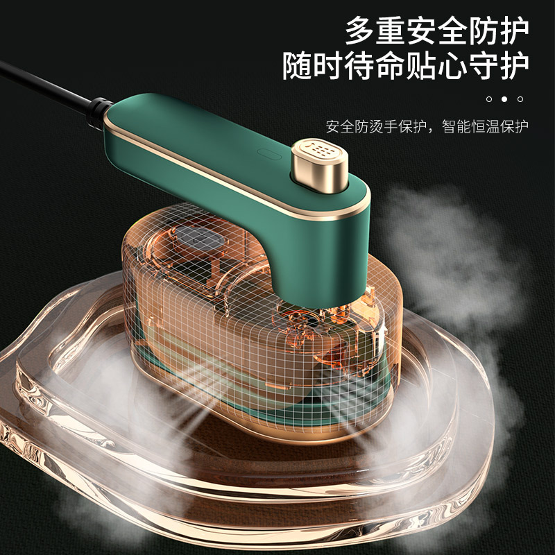 Folding Steam Iron Handheld Portable Electric Iron Home Travel Mini Ironing Clothes