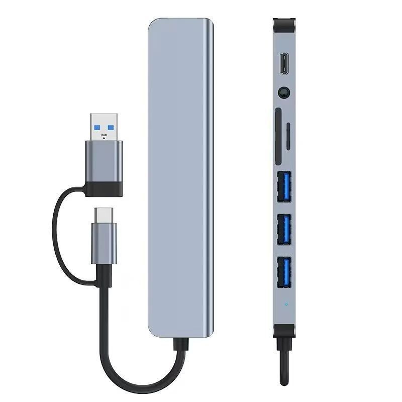 Type-C Expansion Dock USB 3.0 Dual Port Expansion Splitter HUB81 Computer Tablet Data Cable Mouse Keyboard