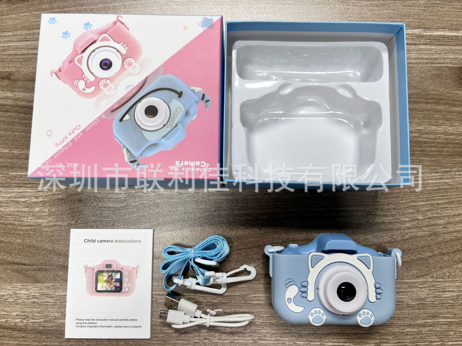 X2 children's mini digital camera HD small SLR can take photos and video educational toy