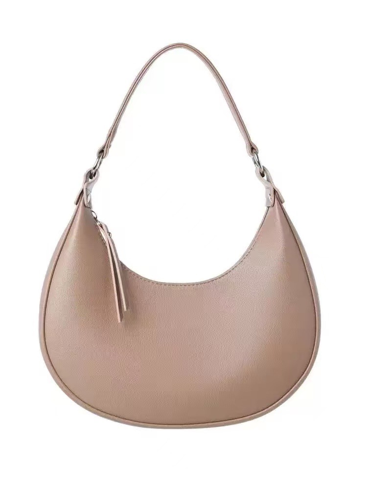 Simple single-shoulder handbag large capacity women's crossbody bag underarm bag niche therow bag