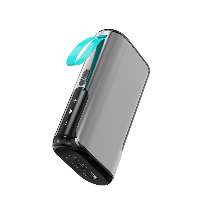 New Bluetooth Speaker Power Bank Phone Stand Subwoofer Multi-Function Mini Bluetooth Speaker Mobile Power