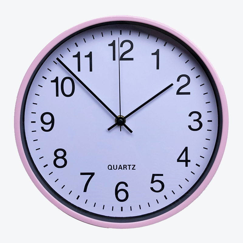 8/10/12/14-Inch Wall Clock Kangbas Silent Movement Bedroom Living Room Clock Customizable with Logo