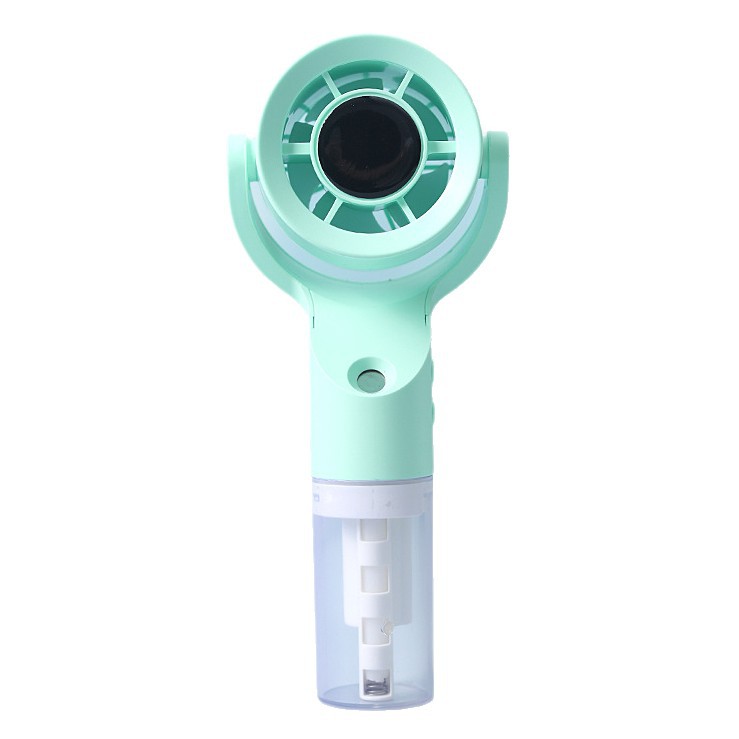 New Handheld Spray Fan Portable Mini USB Charging Outdoor Spray Humidifying Turbo Small Fan