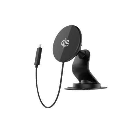 QI2.2 25W Strong Magnetic Car Wireless Charger (Certificate Obtained, Derivative Available)
