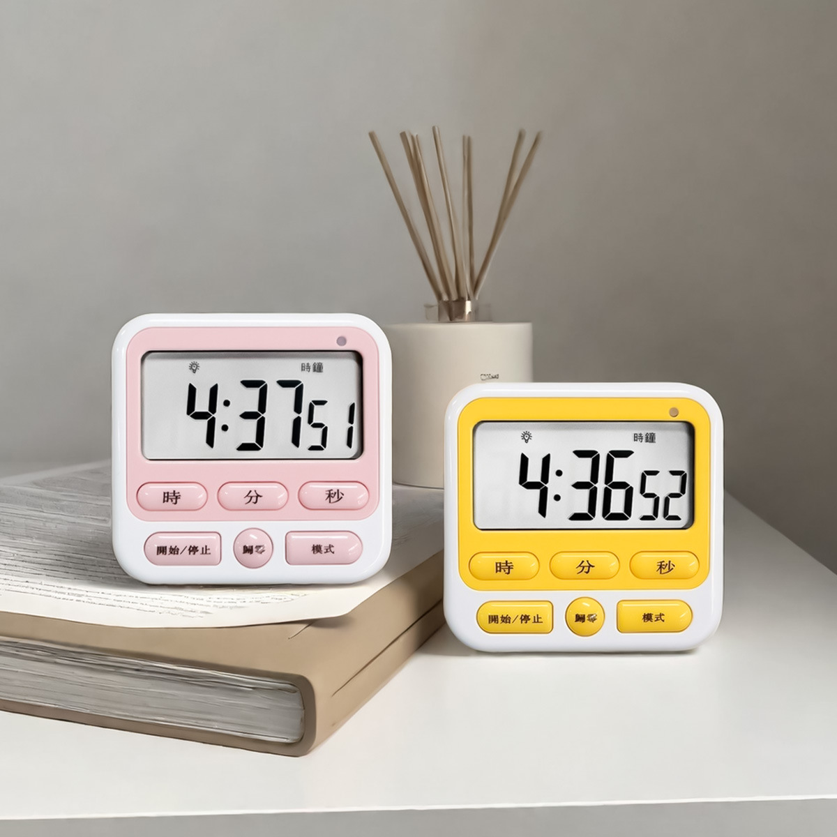 Student Learning Self-Discipline Doing Homework Kitchen Baking Tool Time Management Timer Reminder Electronic Timer