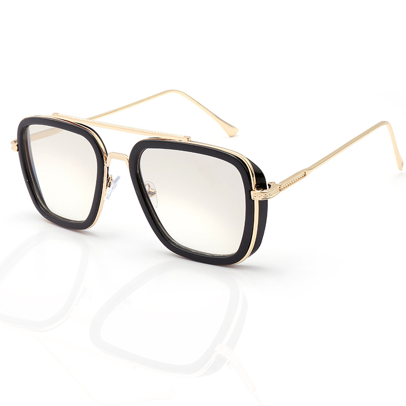 IRON TONY Iron Man 4 Sunglasses, Square Frame Sunglasses, Punk Style