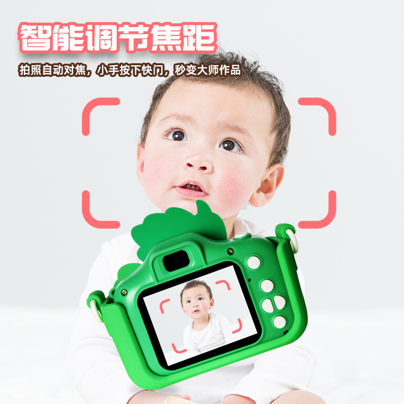 2026 New Front and Rear Dual Camera Children's Camera Portable Can Take Photos and Videos CCD Toy Mini Camera